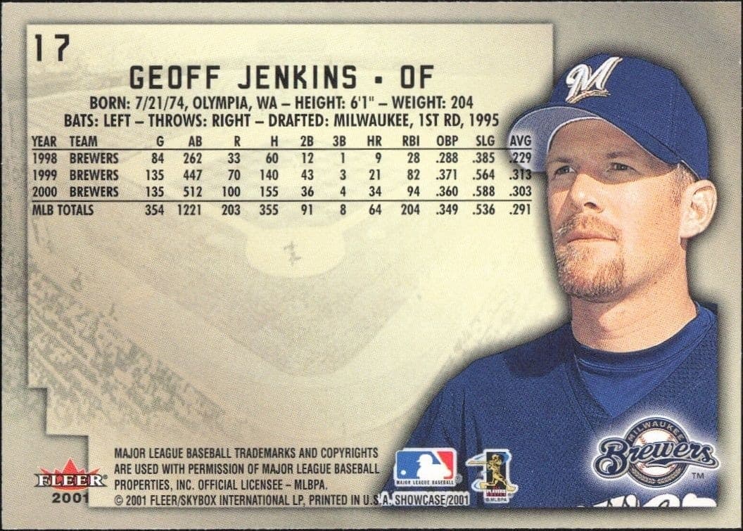 Geoff Jenkins - Back