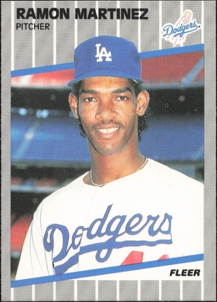 1989 Fleer Ramon Martinez #67 trading card
