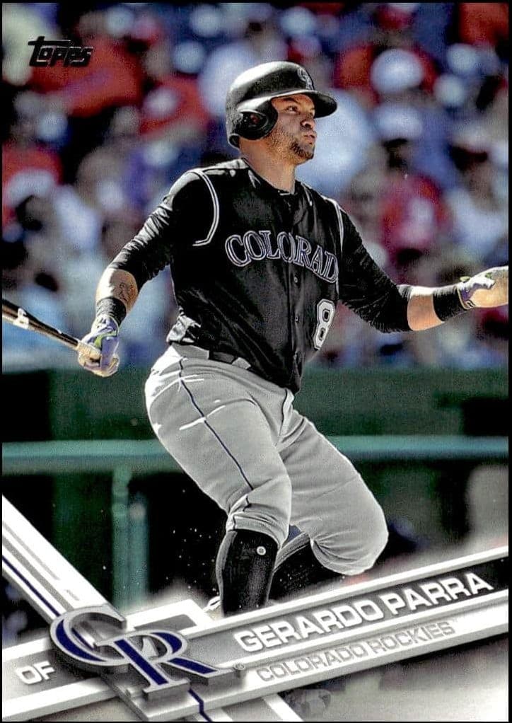 2017 Topps Series 2 Gerardo Parra #537 trading card