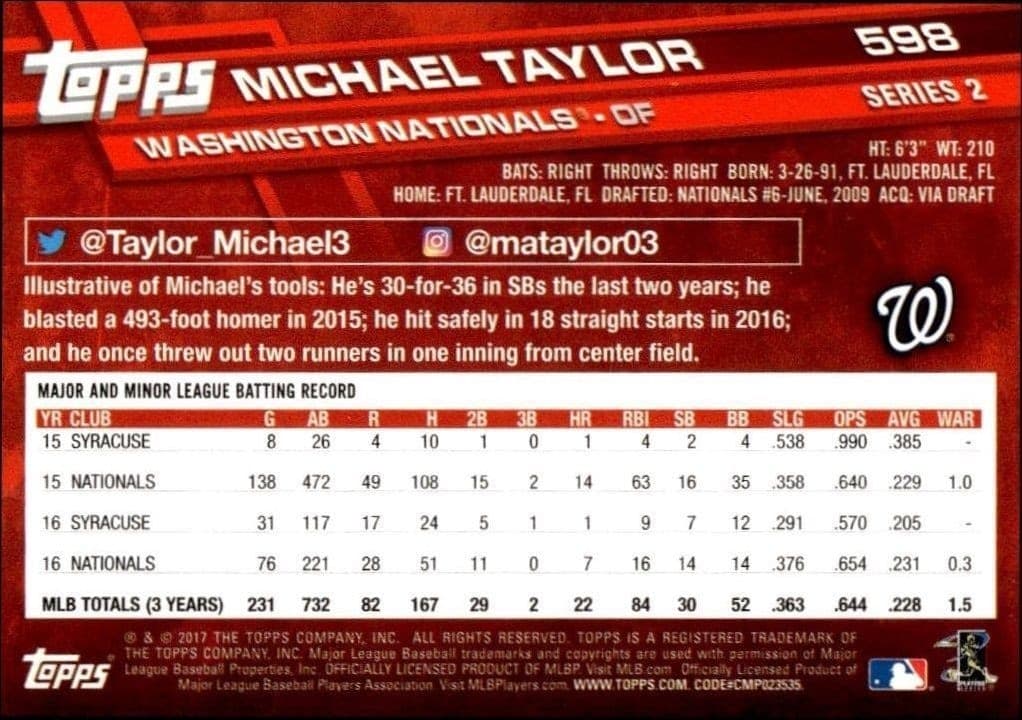Michael Taylor - Back