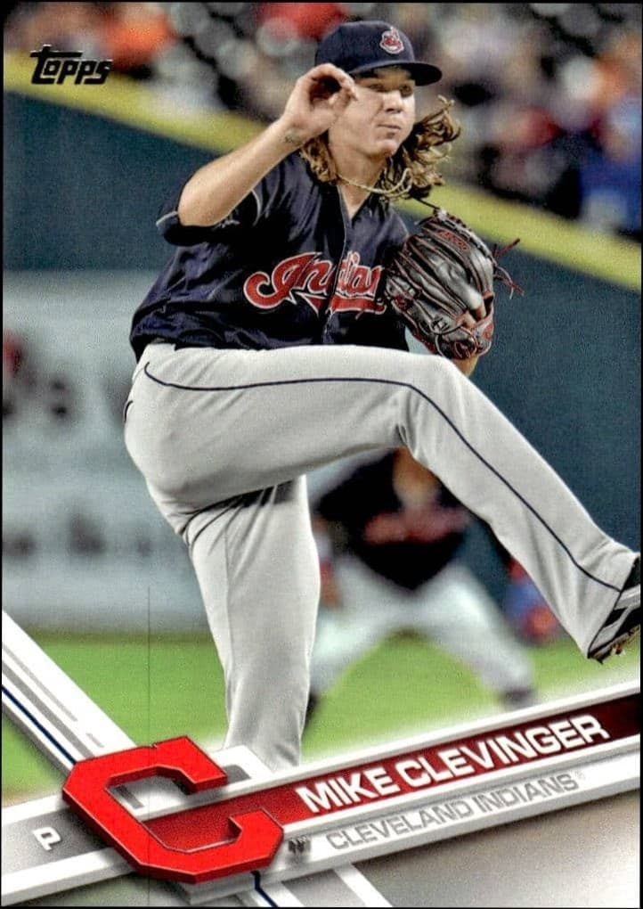 2017 Topps Series 2 Mike Clevinger #688 trading card