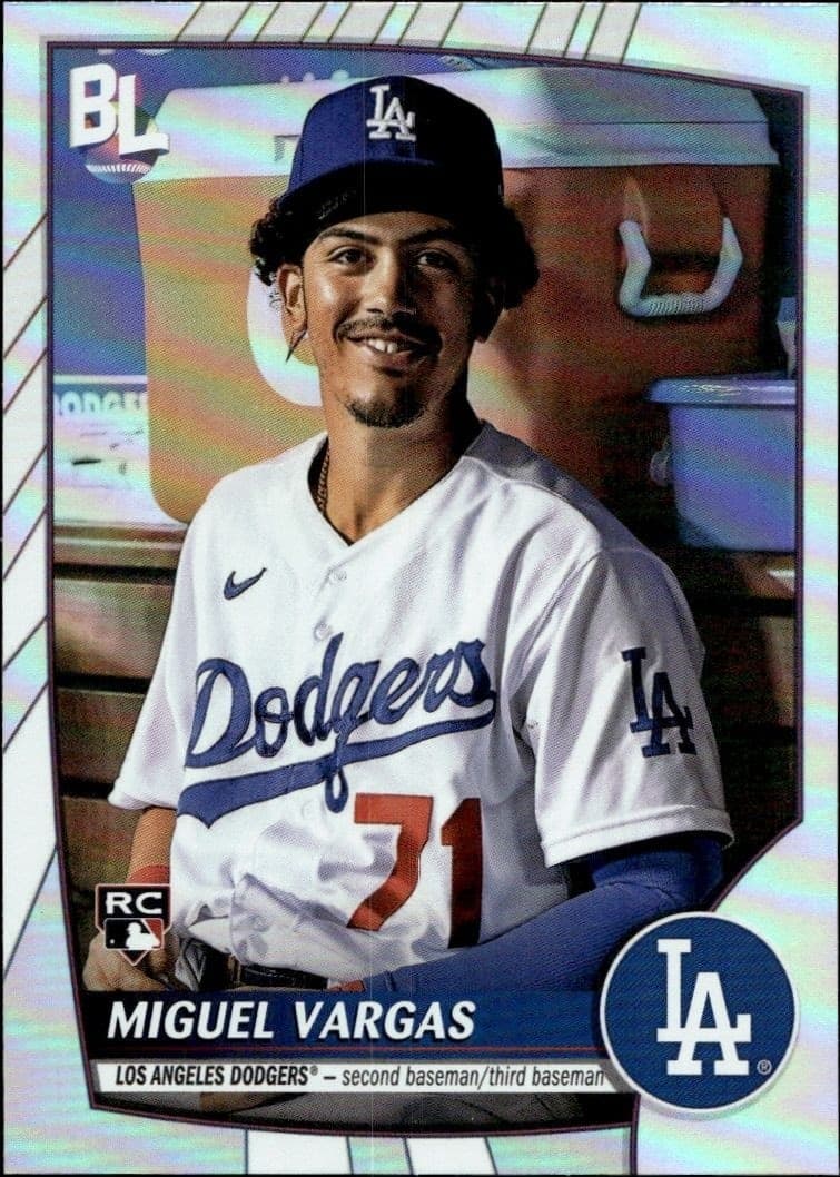 2023 Topps Big League Miguel Vargas #202 trading card