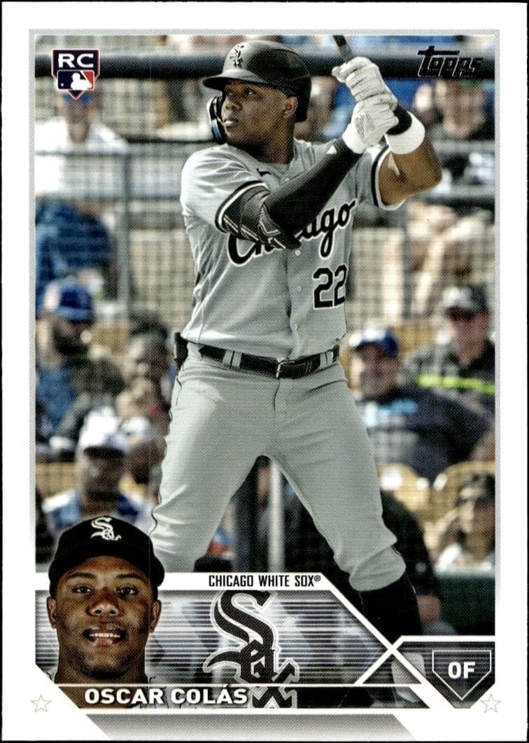 2023 Topps Series 2 Oscar Colás #545 trading card