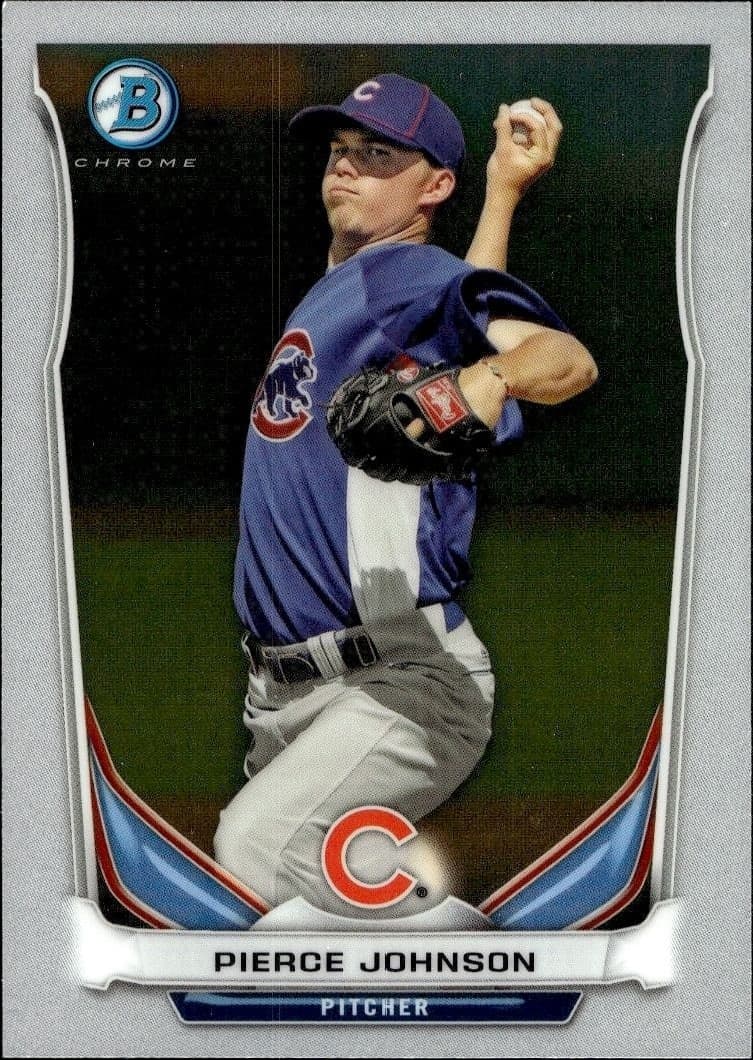2014 Bowman Chrome Pierce Johnson #BCP24 trading card