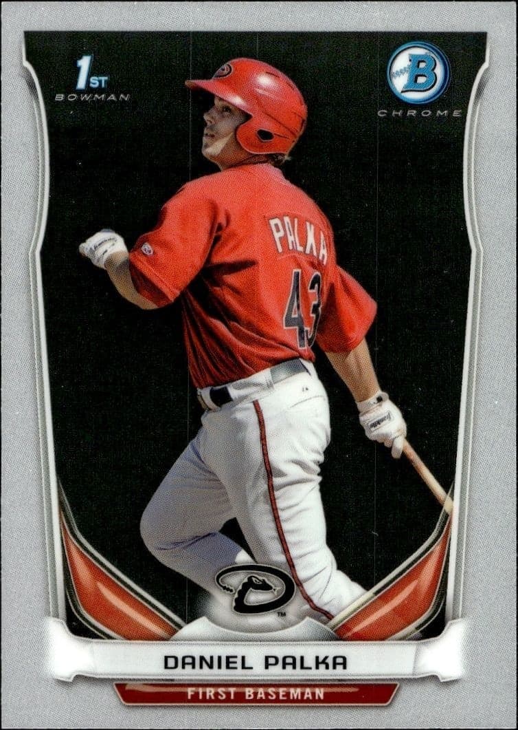 2014 Bowman Chrome Daniel Palka #BCP63 trading card