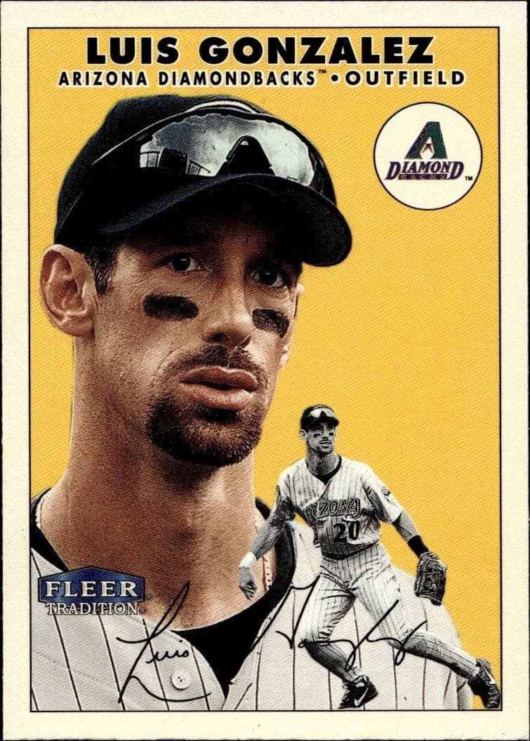 2000 Fleer Tradition Glossy Luis Gonzalez #99 trading card