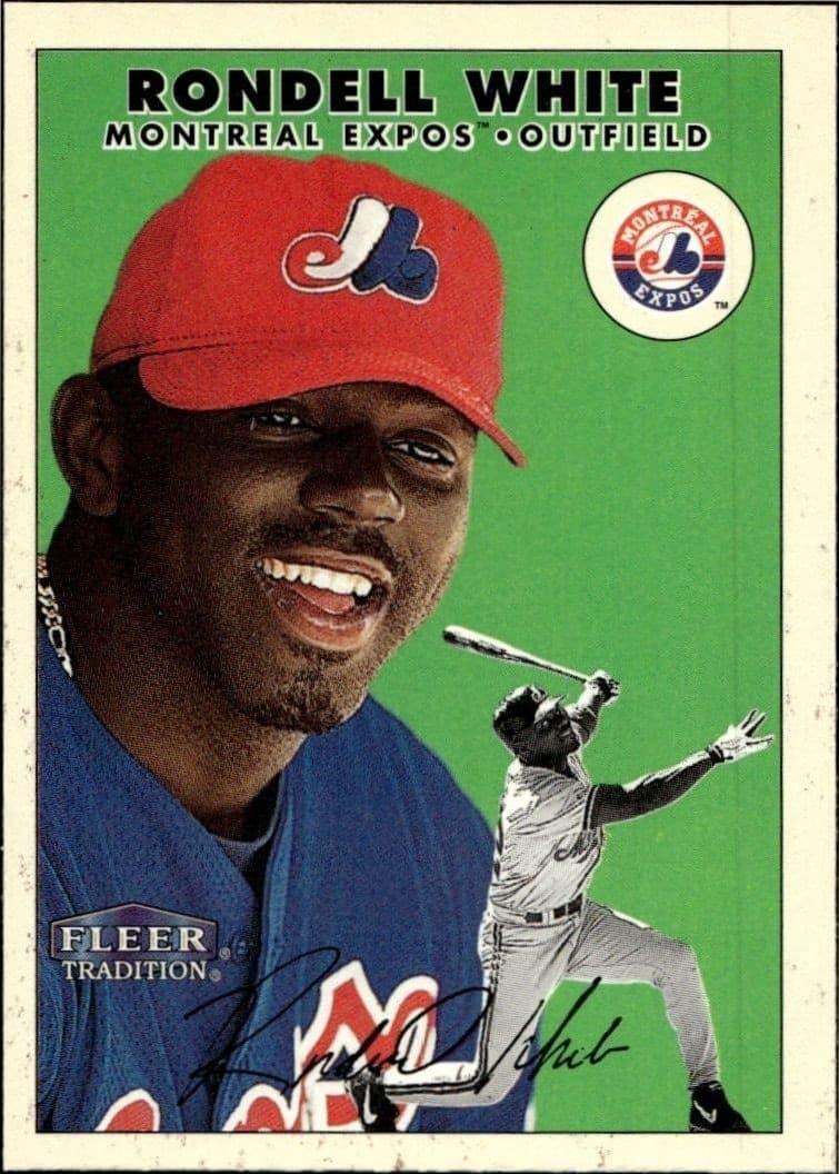 2000 Fleer Tradition Glossy Rondell White #418 trading card
