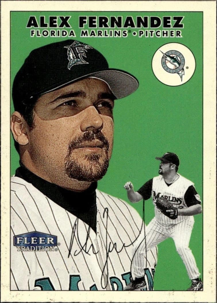 2000 Fleer Tradition Glossy Alex Fernandez #131 trading card