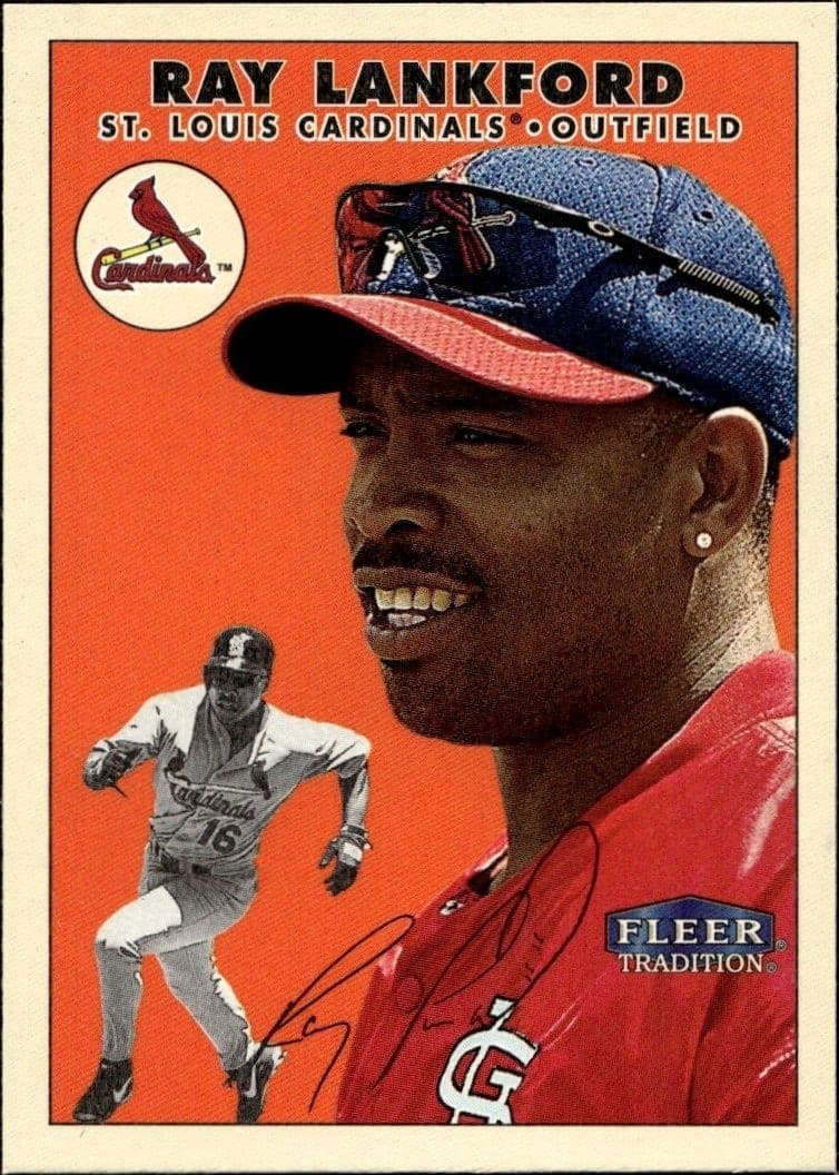 2000 Fleer Tradition Glossy Ray Lankford #67 trading card