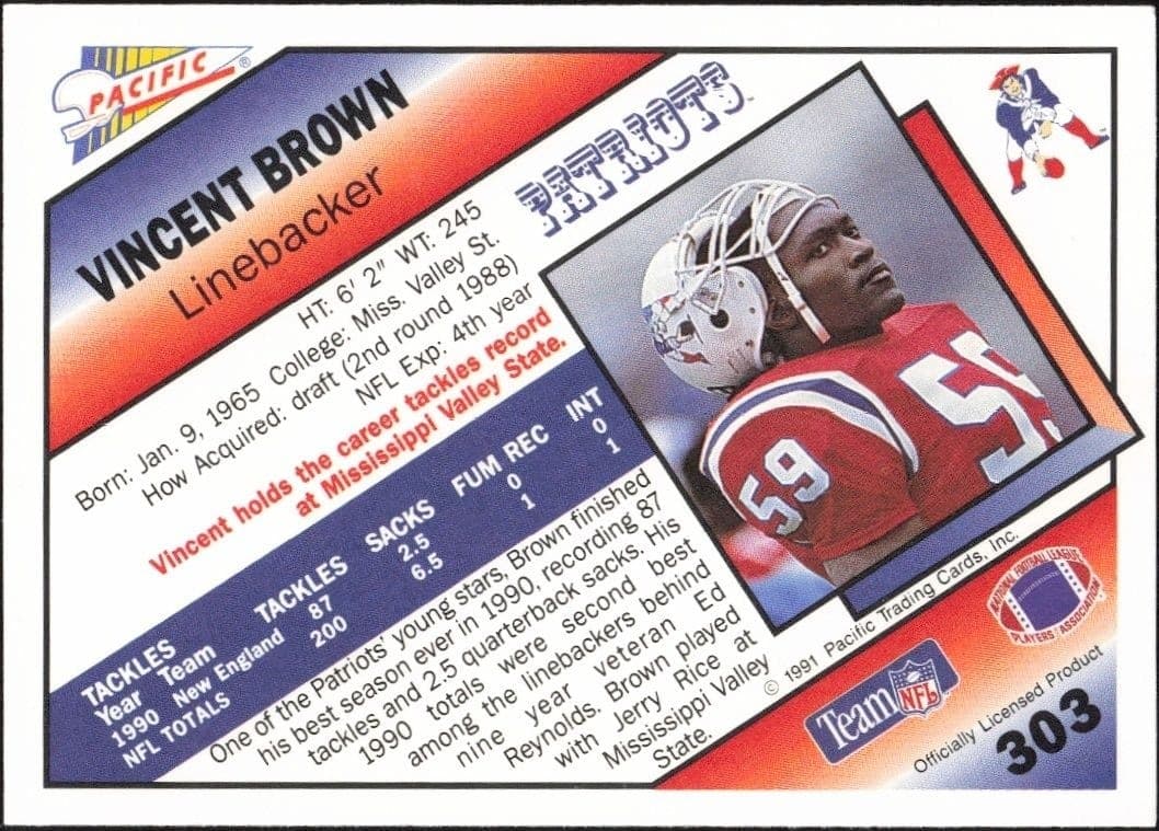 Vincent Brown - Back