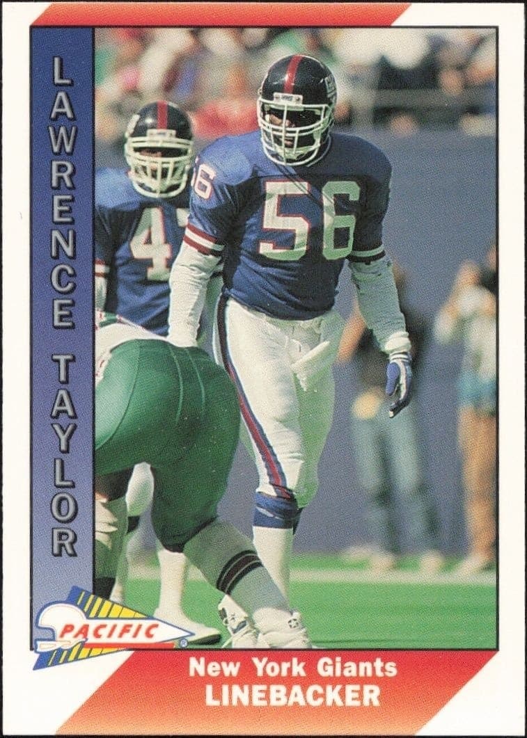 1991 Pacific Lawrence Taylor #356 trading card