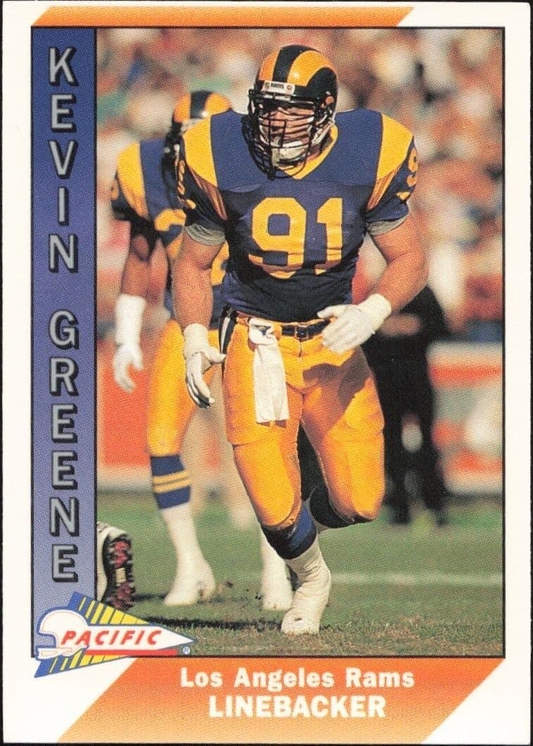 1991 Pacific Kevin Greene #253 trading card