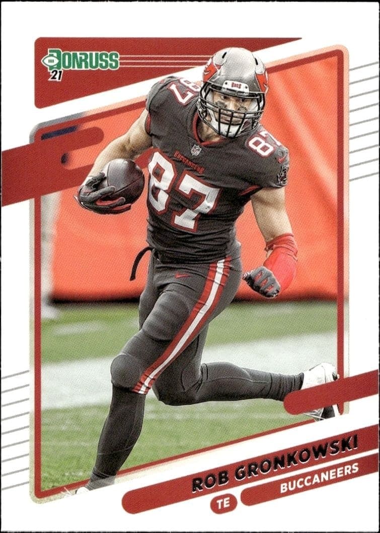 2021 Panini Donruss Rob Gronkowski #104 trading card