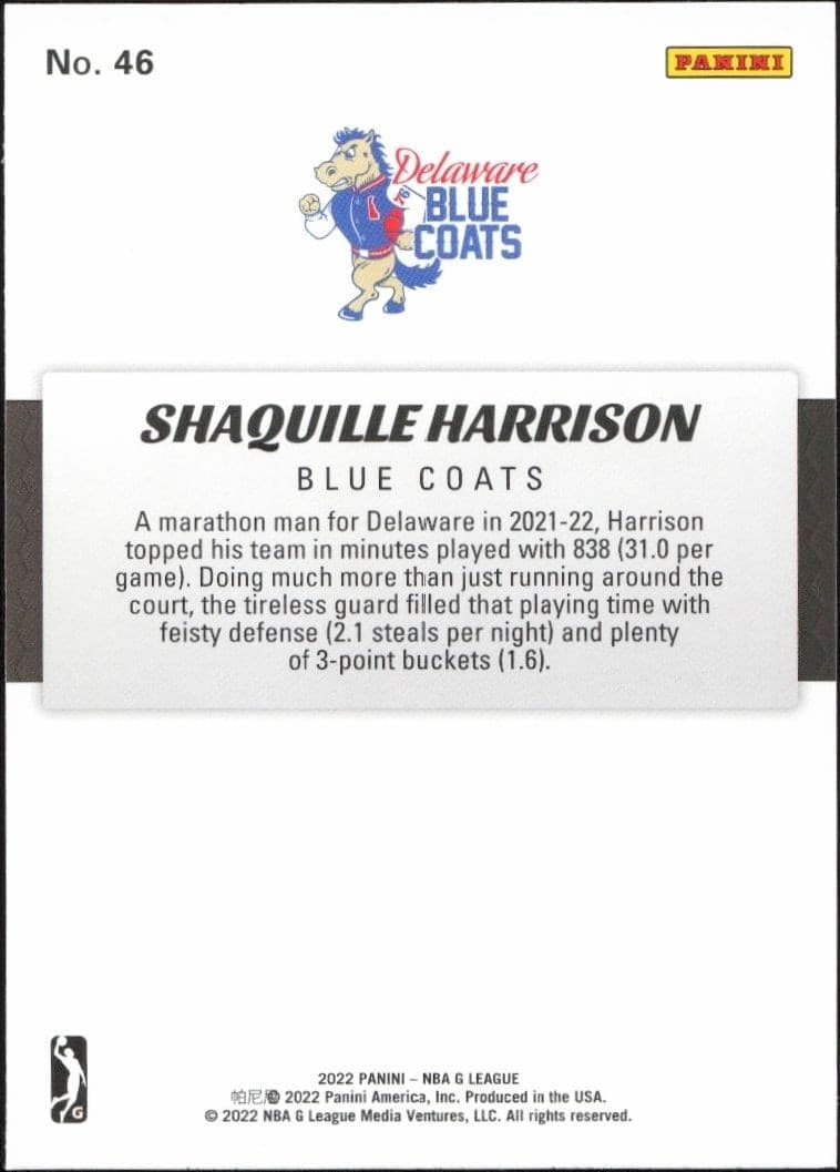 Shaquille Harrison - Back