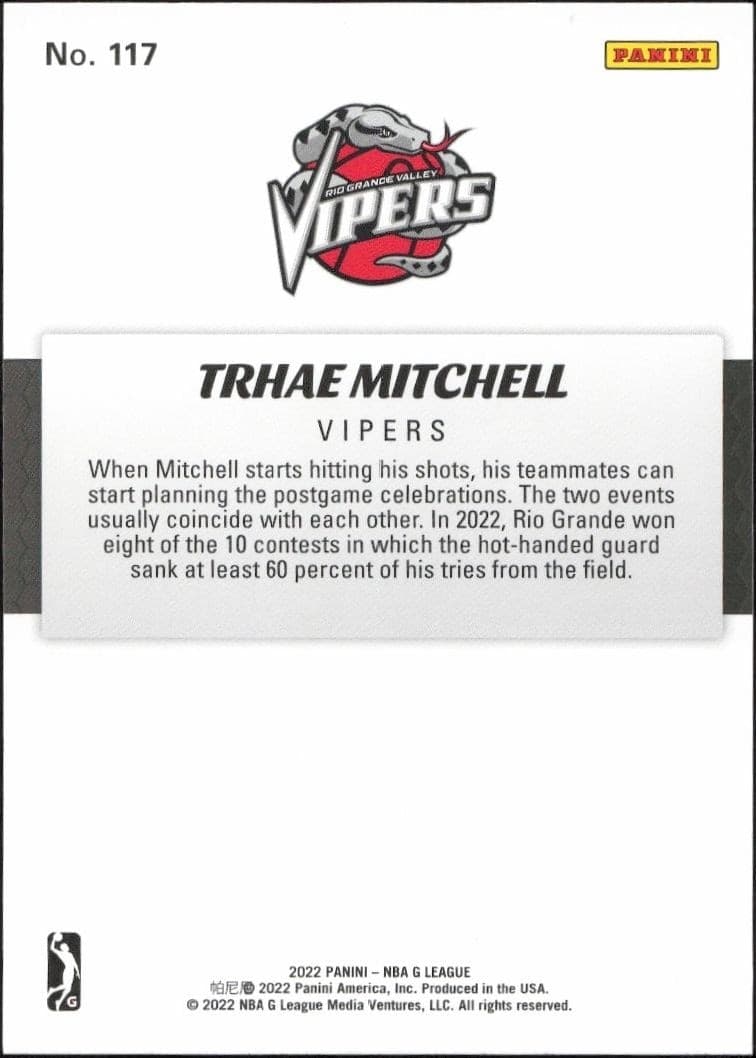 Trhae Mitchell - Back