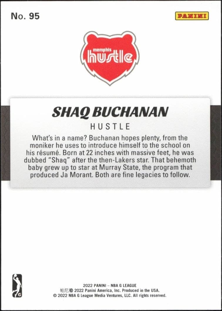 Shaq Buchanan - Back