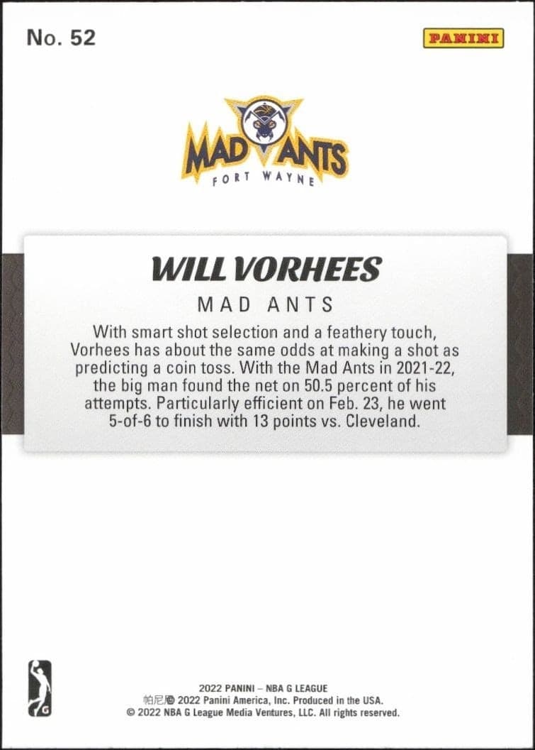 Will Vorhees - Back