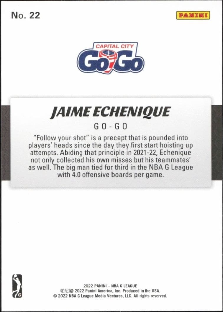 Jaime Echenique - Back