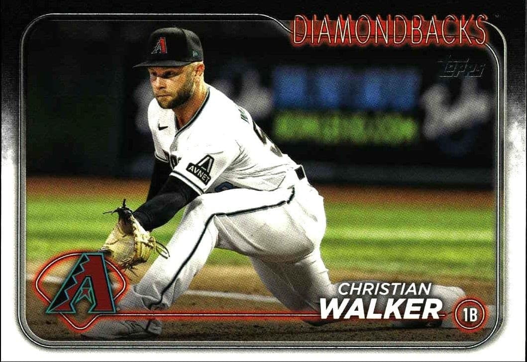 2024 Topps Series 1 Christian Walker #63 trading card
