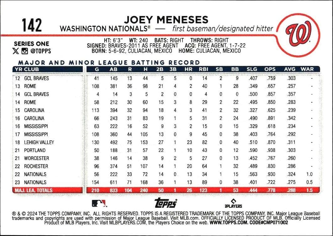 Joey Meneses - Back