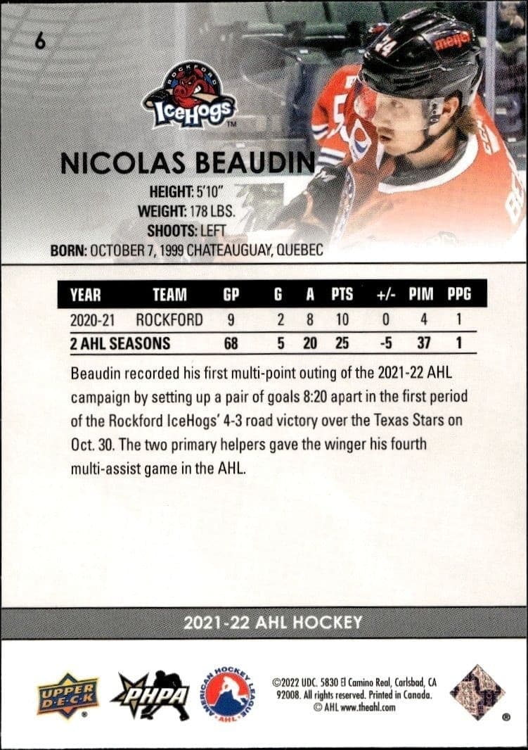 Nicolas Beaudin - Back