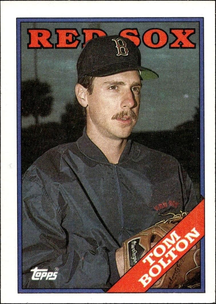 1988 Topps Tom Bolton #442 trading card