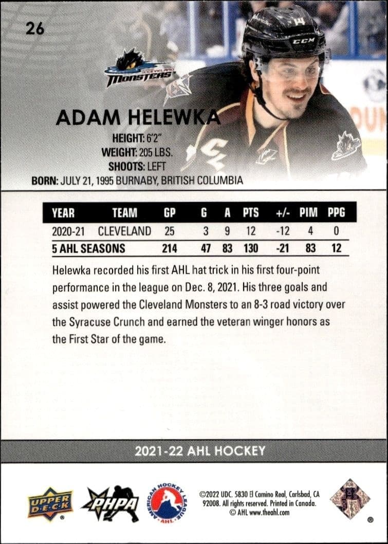 Adam Helewka - Back