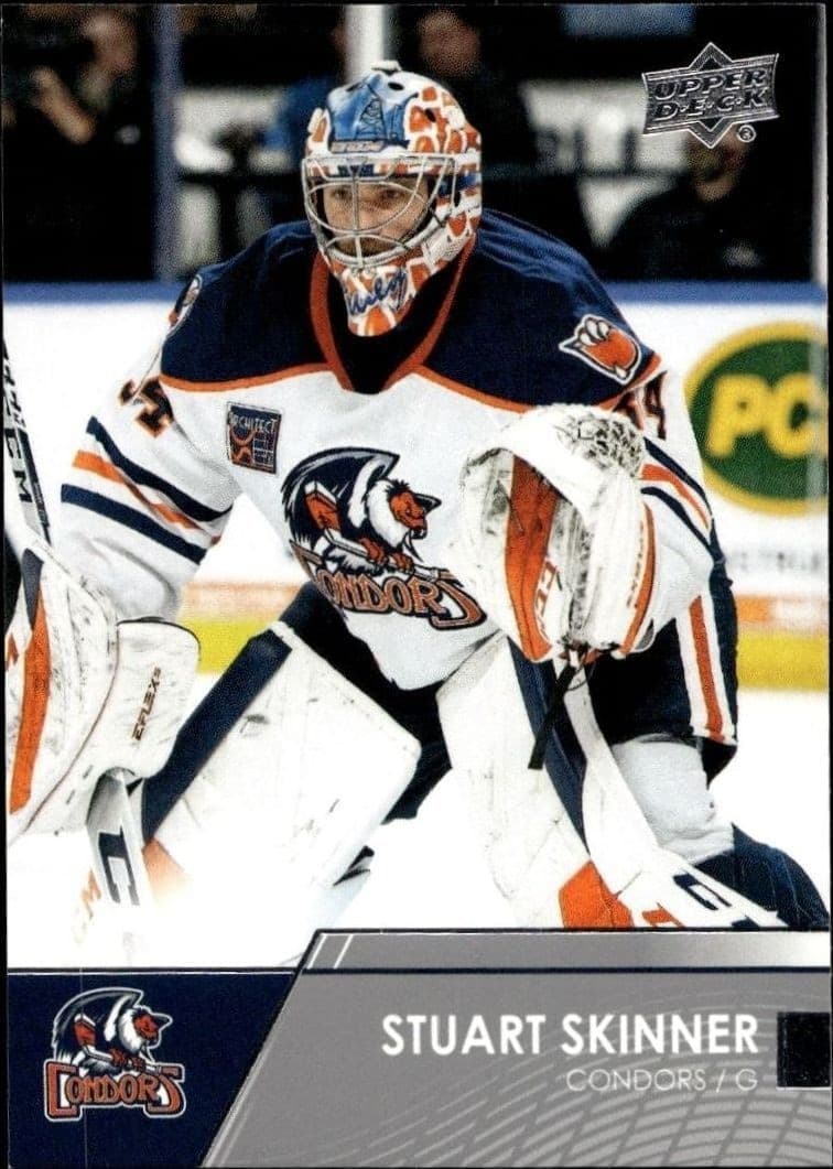 2021-22 Upper-Deck AHL Stuart Skinner #97 trading card