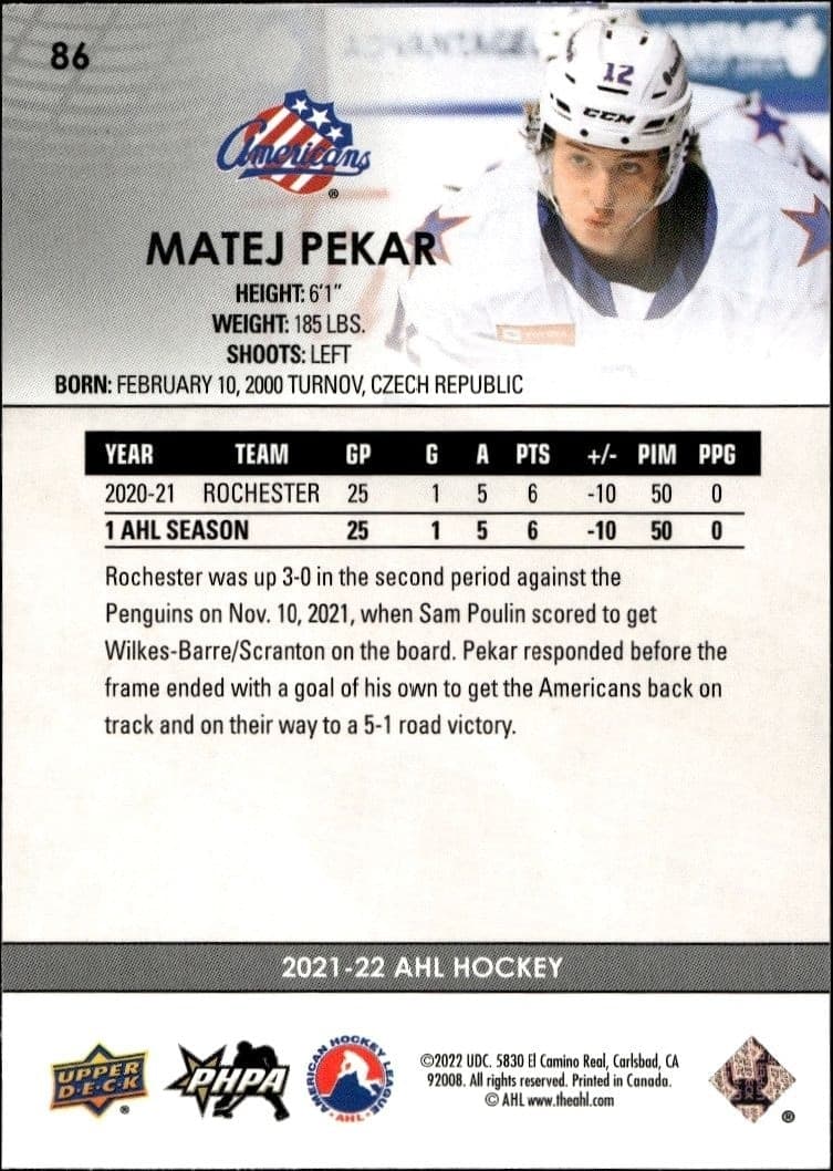 Matej Pekar - Back