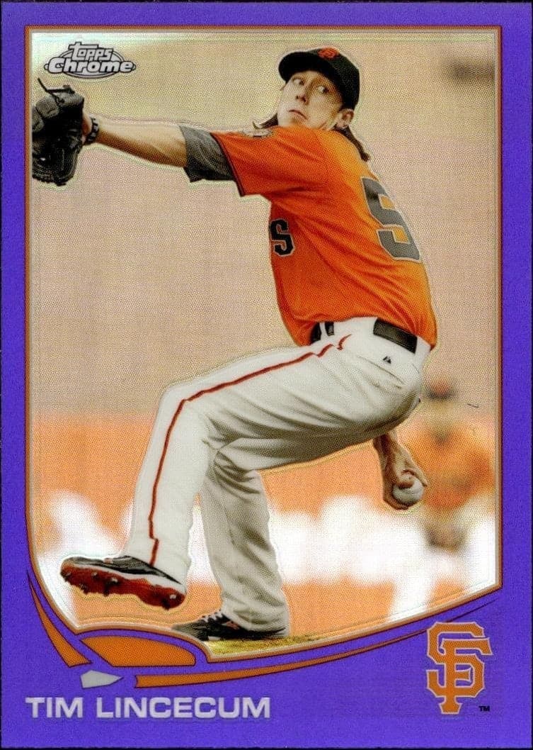 2013 Topps Chrome Tim Lincecum #64 trading card