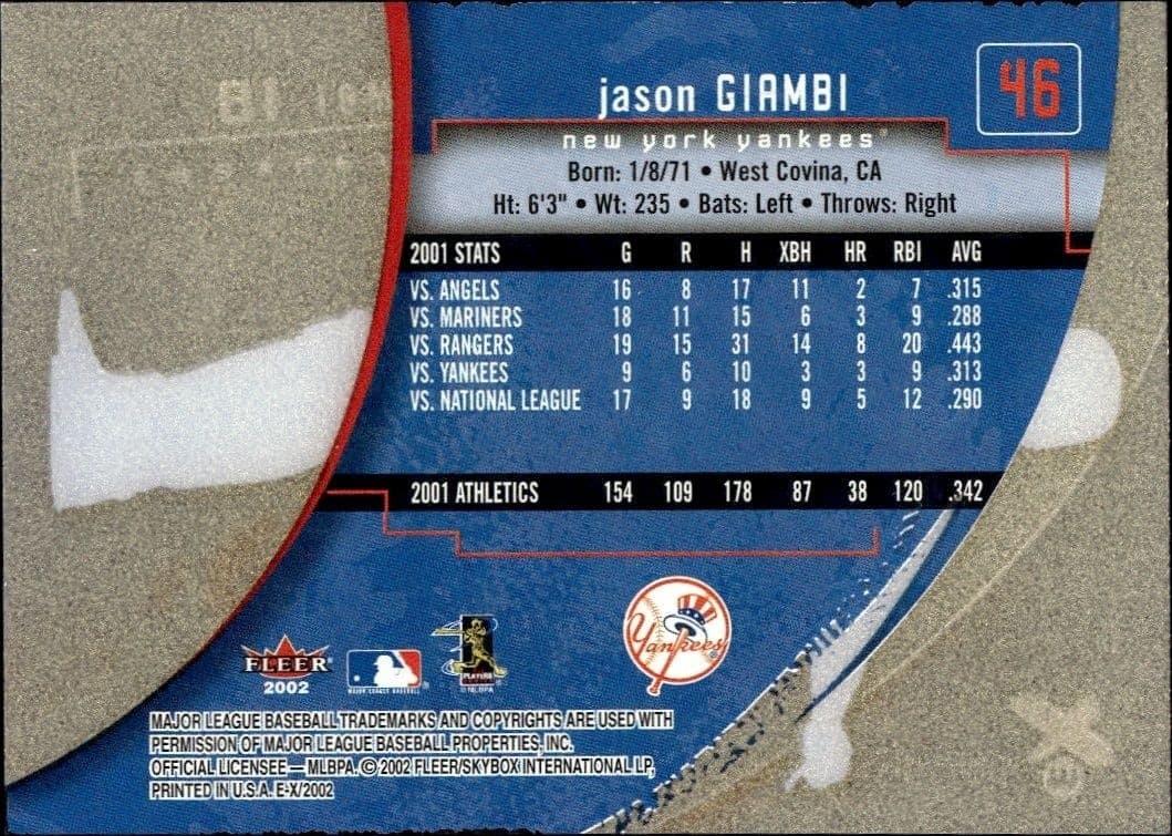 Jason Giambi - Back