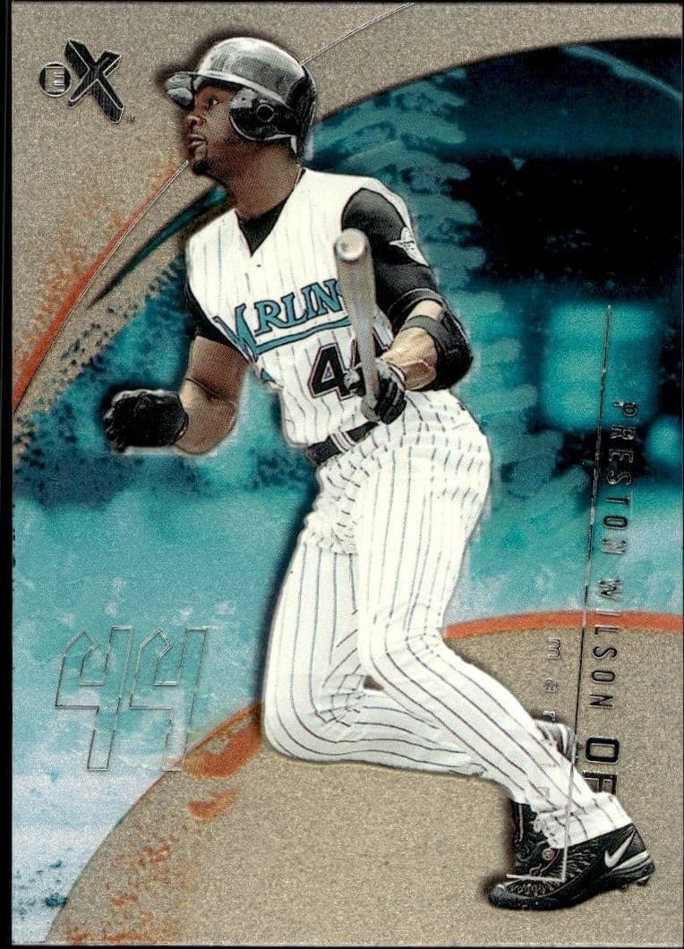 2002 Fleer E-X Preston Wilson #22 trading card