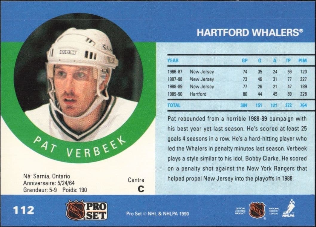 Pat Verbeek - Back