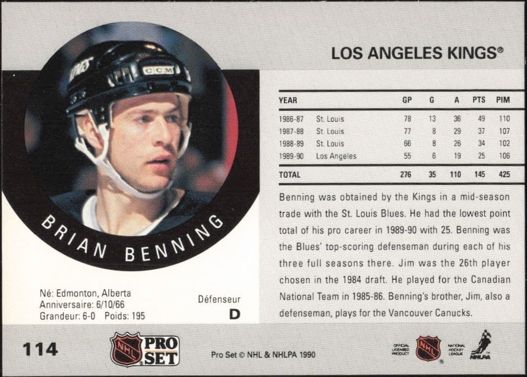 Brian Benning - Back