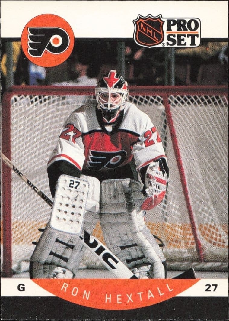 1990-91 Pro-Set NHL Series 1 Ron Hextall #216 trading card