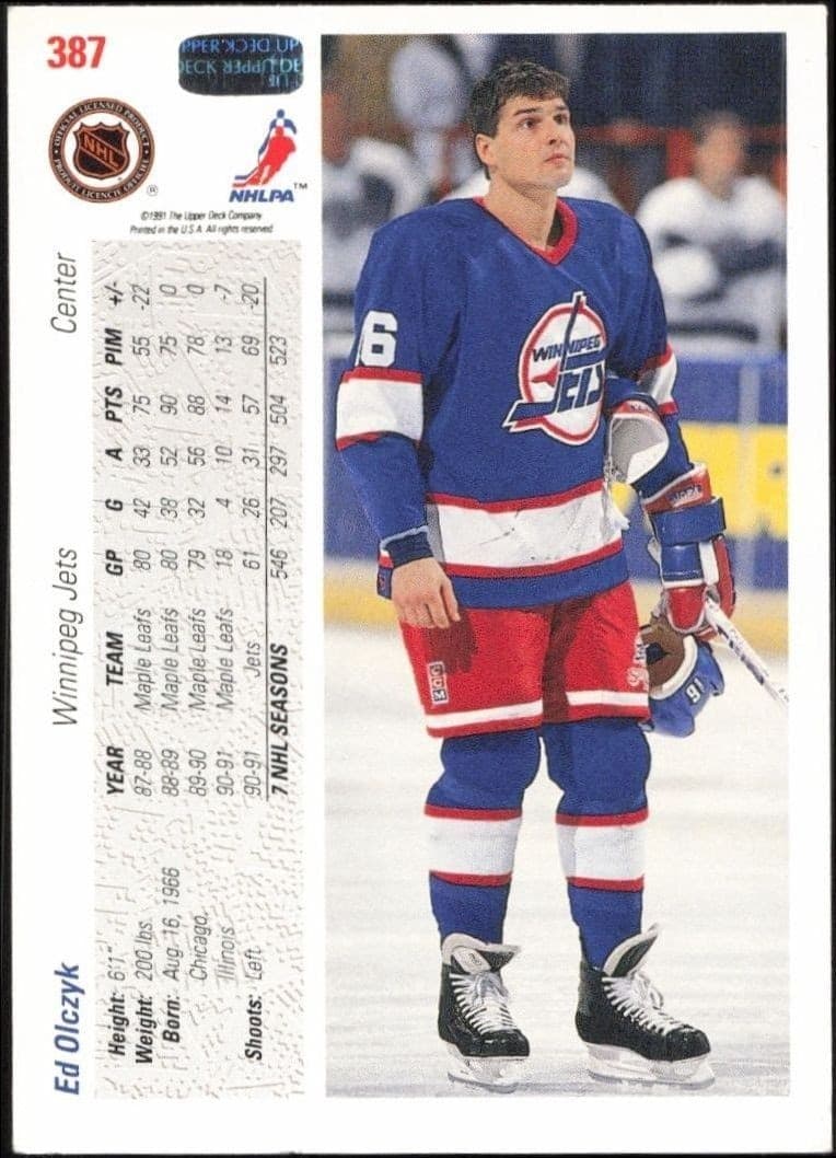 Ed Olczyk - Back