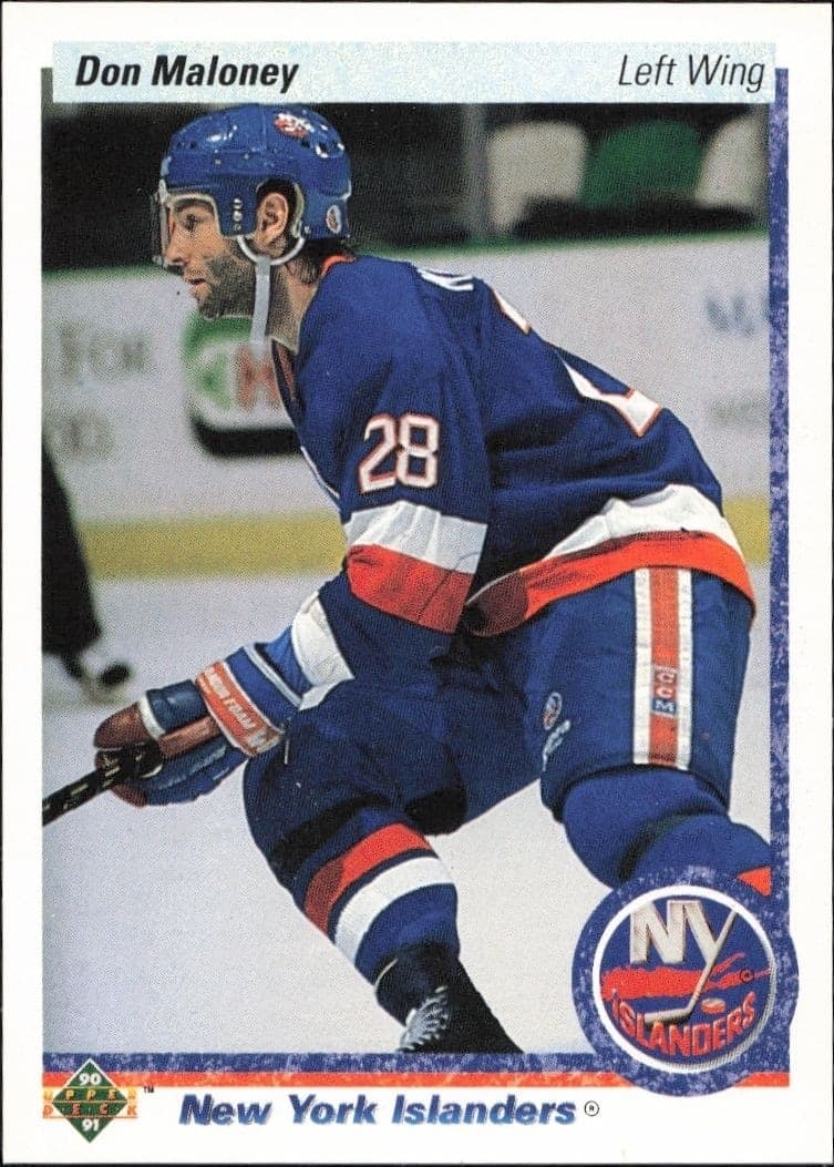 1990-91 Upper-Deck Don Maloney #20 trading card