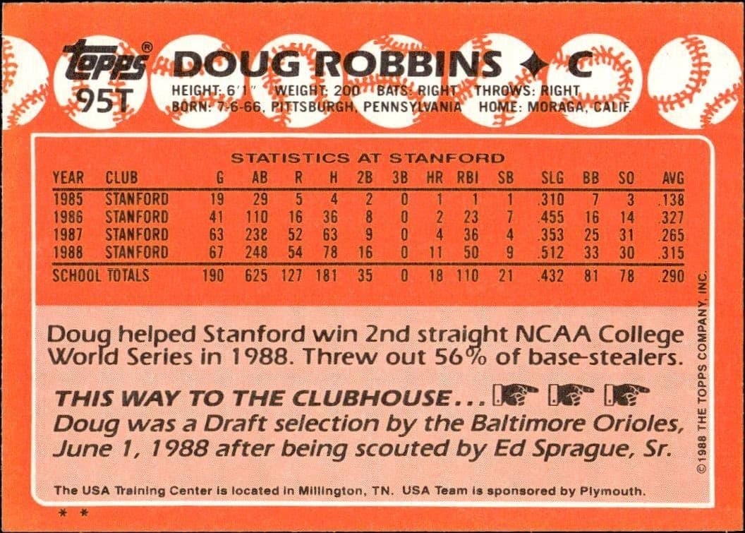 Doug Robbins - Back