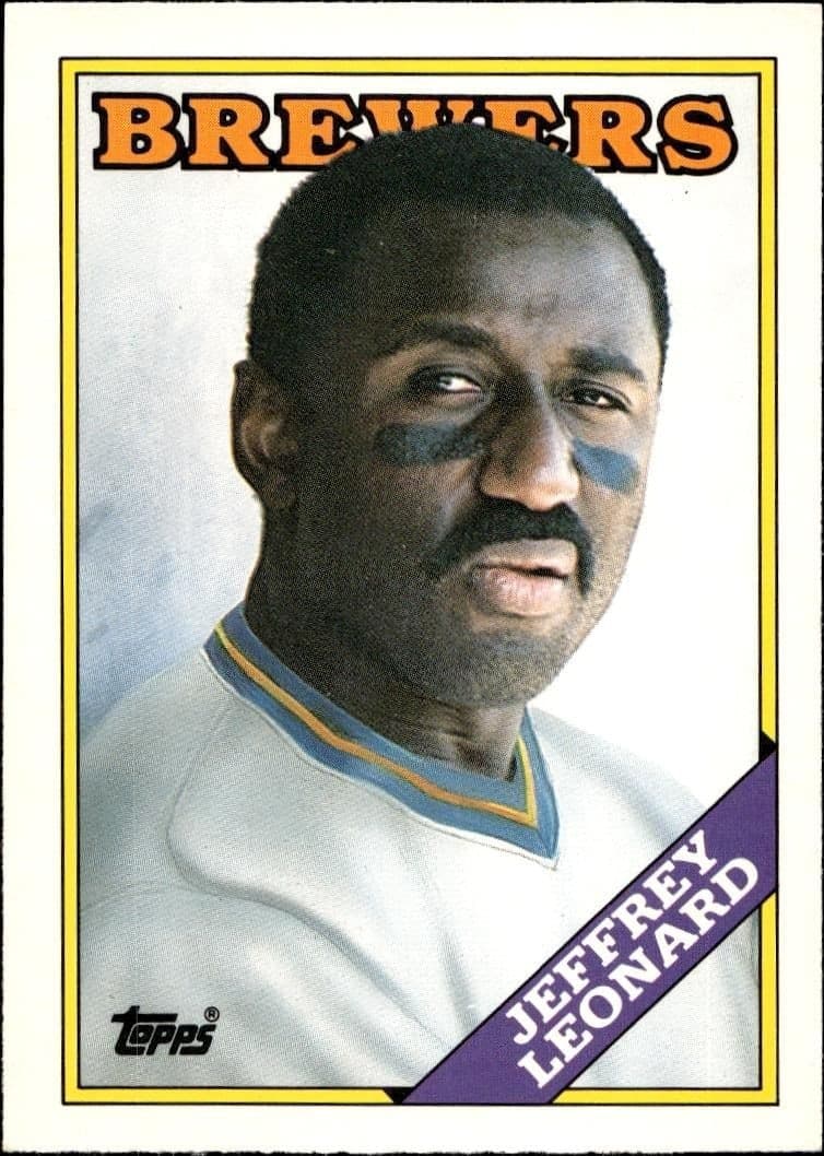 1988 Topps Traded Jeffrey Leonard #61T trading card