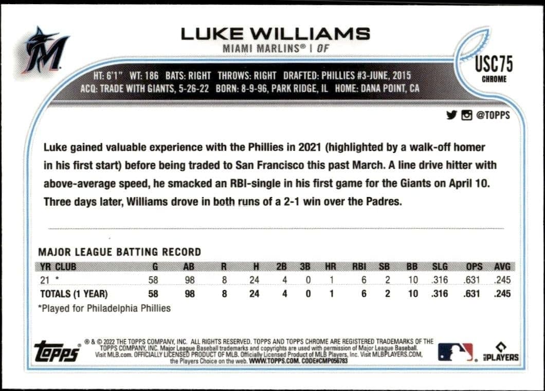 Luke Williams - Back