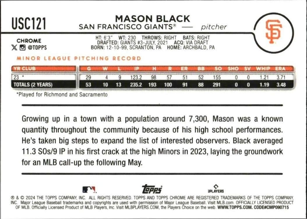 Mason Black - Back