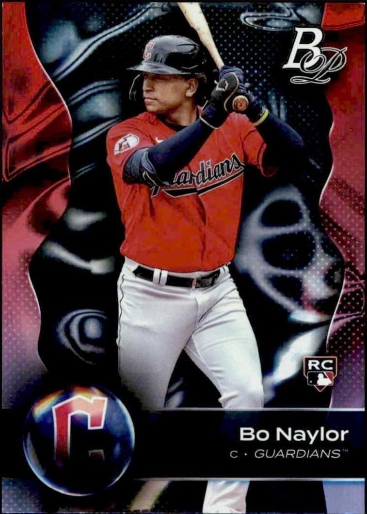 2023 Topps Platinum Bo Naylor #82 trading card