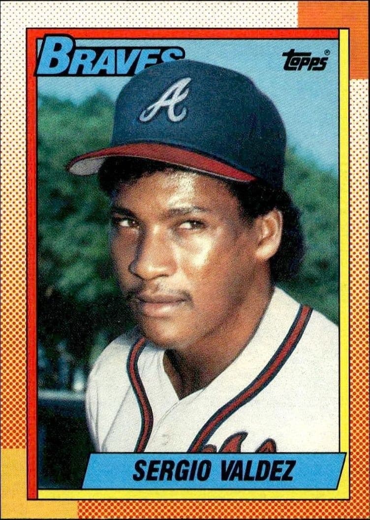 1990 Topps Sergio Valdez #199 trading card
