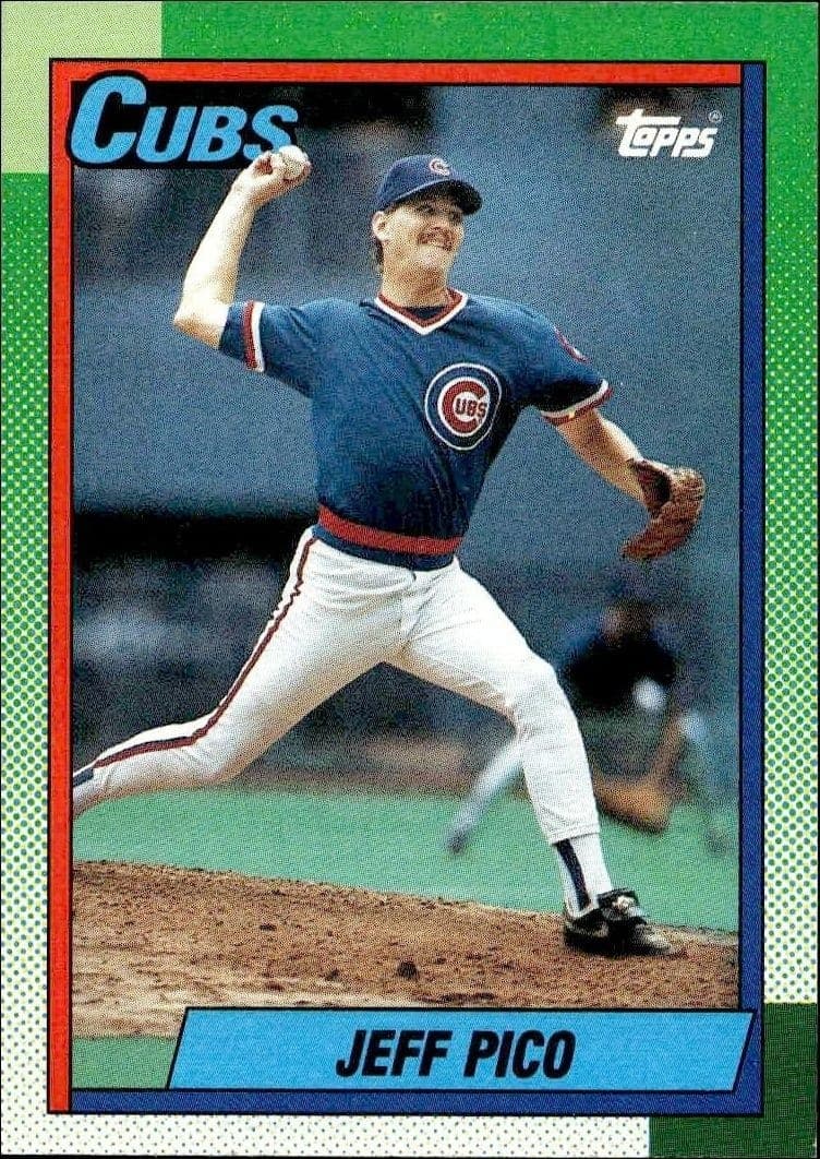 1990 Topps Jeff Pico #613 trading card