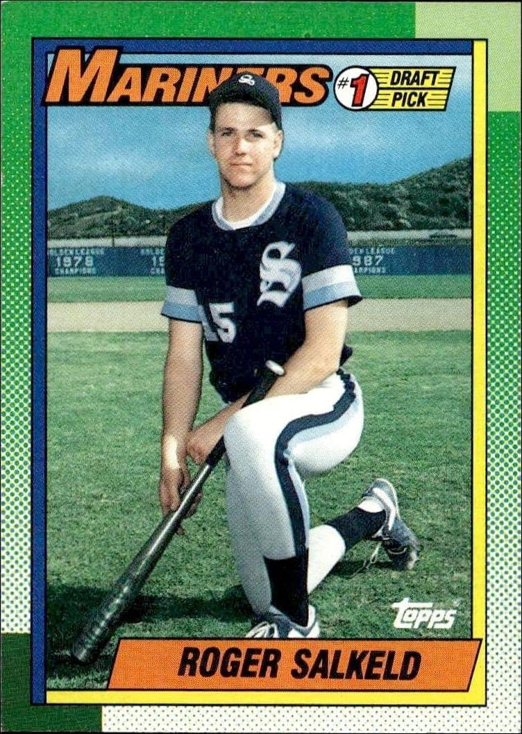 1990 Topps Roger Salkeld #44 trading card