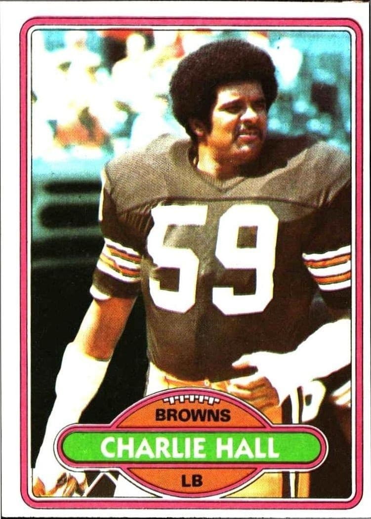 1980 Topps Charlie Hall #298 trading card