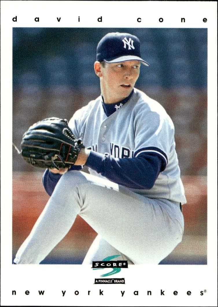 1997 Pinnacle Score David Cone #178 trading card