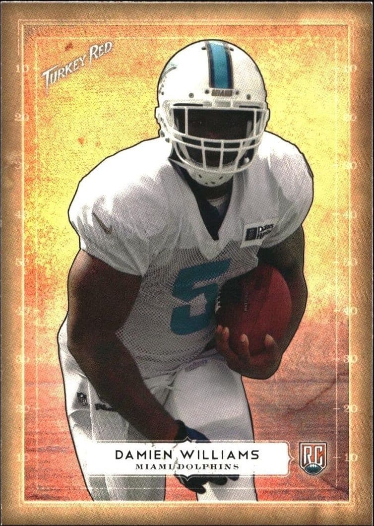 2014 Topps Turkey Red Damien Williams #52 trading card