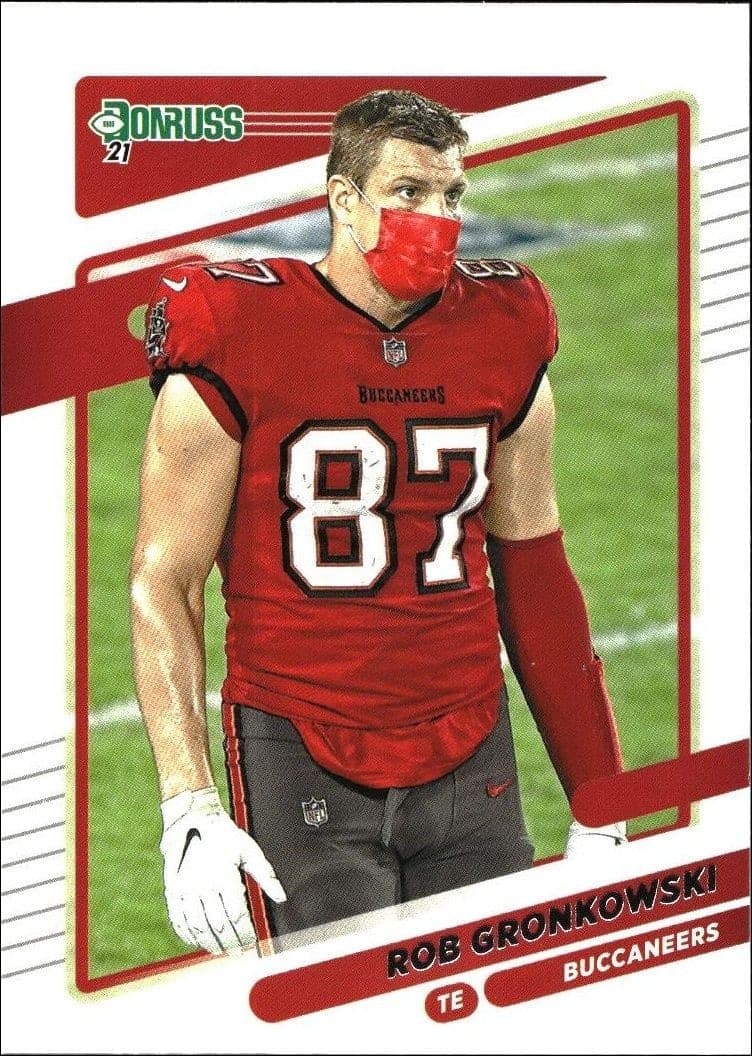 2021 Panini Donruss Rob Gronkowski #104B trading card