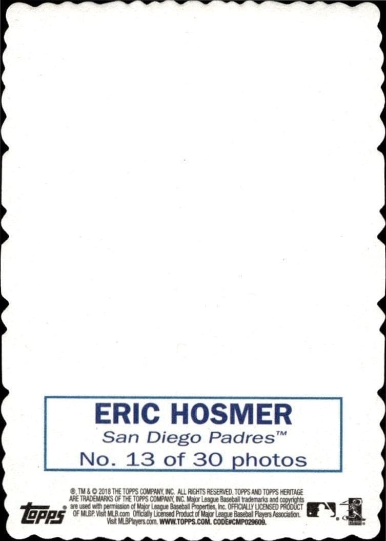 Eric Hosmer - Back